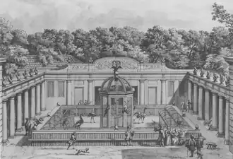 Aviary, Blauw Jan Inn, Amsterdam, ca.1700[56]