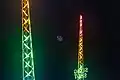 The 90-metre (300 feet) tall SlingShot, one of the tallest rides in Europe