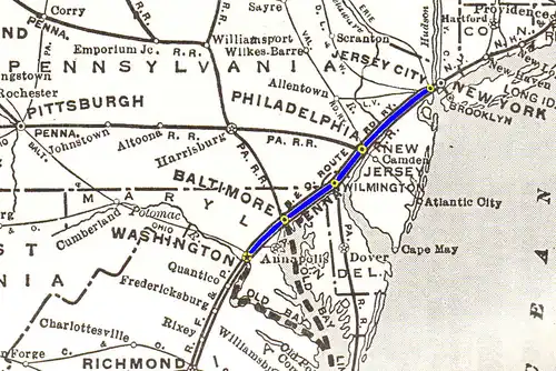 Map of the Royal Blue