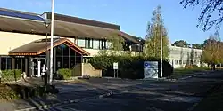 British Antarctic Survey headquarters on the south side of Madingley Road.