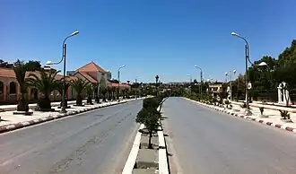 Bordj Bou Arréridj, N5 national highway across the downtown.