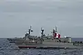 BAP Ferré and BRP Andrés Bonifacio during RIMPAC 2018.