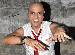 Baba Sehgal at a photoshoot promoting his album Mumbai City