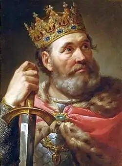 Portrait of Boleslaus I the Brave by Marcello Baciarelli, c.&nbsp;1770