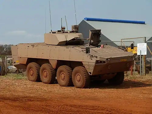 Badger infantry fighting vehicle.