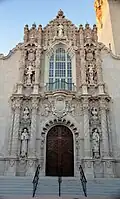 California State Building façade (1915), Balbo Park, San Diego, California