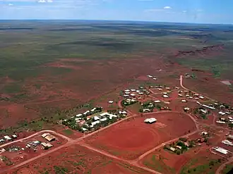 Balgo viewed from the air