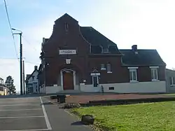 The town hall of Bancourt