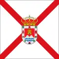 Flag of Valle de Santibáñez, Spain