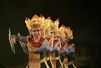 Legong Dance performance