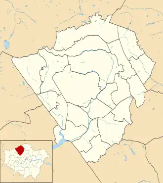 Spaniards Inn is located in London Borough of Barnet