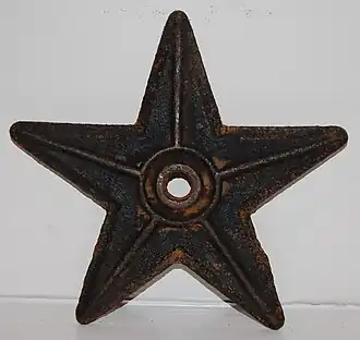 Barnstar anchor plate