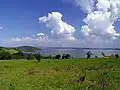 View of the reservoir near the dam - Piraju