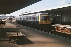 Looking north-west towards Carlisle, photographed in September 1976.