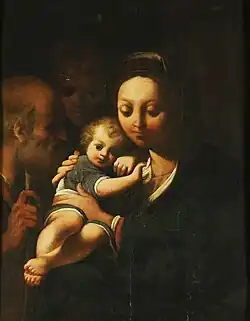 The Holy Family, oil on canvas, Christ Church, Oxford