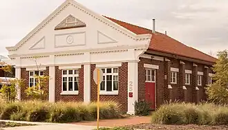 The heritage listed Bassendean Masonic Lodge