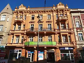 Main frontage