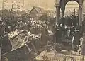 Funeral of Albert Vogel (photo published in the Limburgs Dagblad