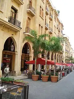 Image 31Sidewalk Cafes are a trademark of the BCD (from Culture of Lebanon)