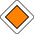 B9: Priority road