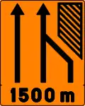 F79: Reduction of lanes