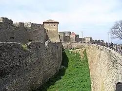 The walls of the fortress (15th–18th centuries)