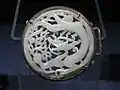 Belt plaque with dragon Ming dynasty (15th or 16th century)