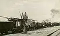Destruction of Benghazi railway station in 1943