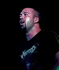 Man singing