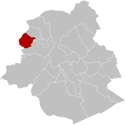 Berchem-Sainte-Agathe municipality in the Brussels-Capital Region