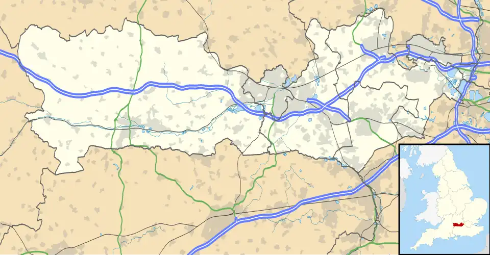 Bracknell is located in Berkshire