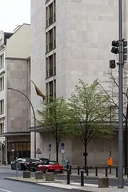 Building hosting the Embassy in Berlin