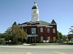 Berrien County courthouse in Nashville