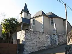 The church of Saint Lizier, in Bescat