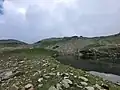 Bhrigu Lake without snow