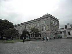 The library from front square