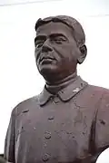 Bust of Deshapran B. N. Sasmal at Contai.