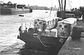 BRCW railcars in Dock Sud, 1937