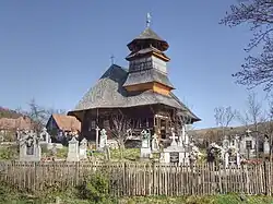 Wooden church in Săcalu de Pădure