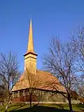 Wooden Church in Răstoci