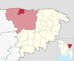 Location of Bishwamvarpur