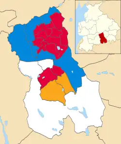2010 results map
