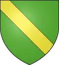 Coat of arms of the Courmes family[9]