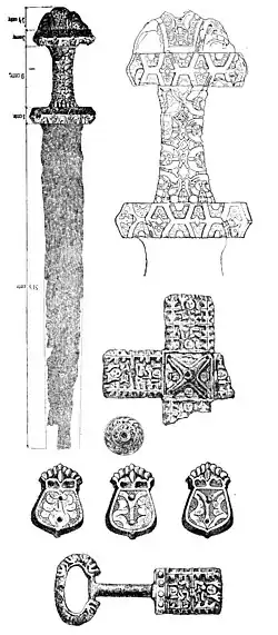 Blatnica sword