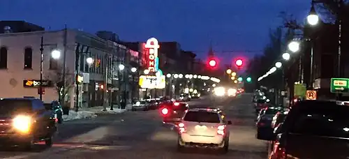 Night scene