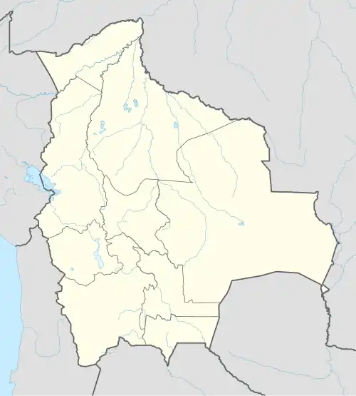 Colquiri is located in Bolivia