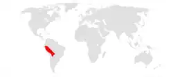 Map of range