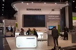 Bombardier stand
