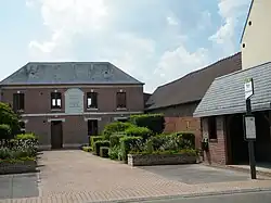 The town hall in Bonnay