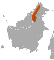 Map of range